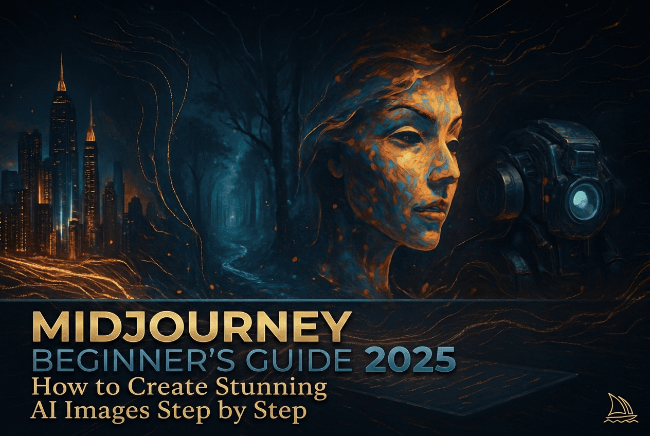 Midjourney Beginner’s Guide 2025: How to Create Stunning AI Images Step by Step